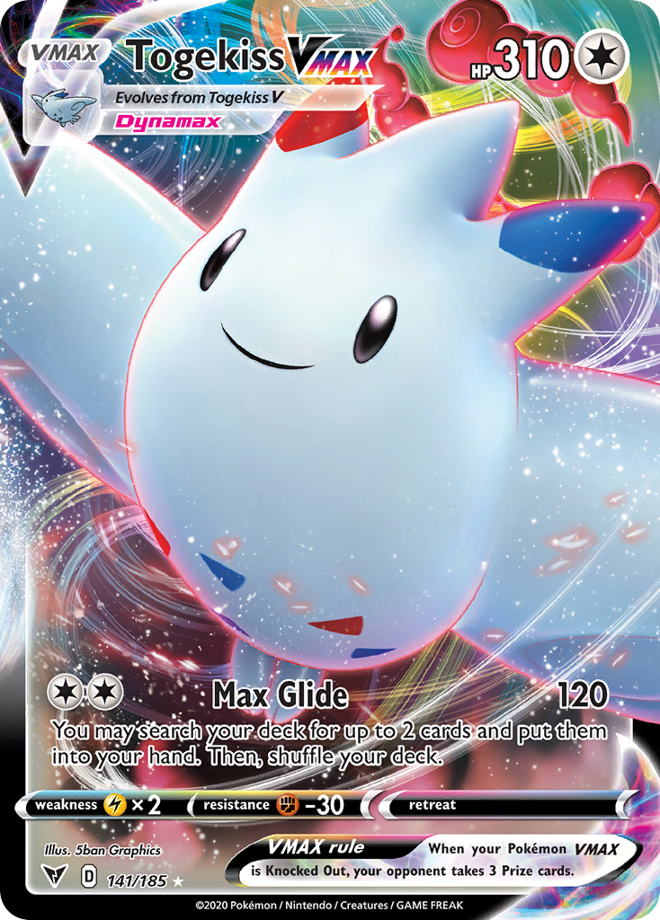 Vivid Voltage Togekiss VMAX #141/185